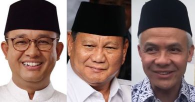 Survei LSI Denny JA: Prabowo-Gibran 39,3%, Ganjar-Mahfud 36,9%, AMIN 15%