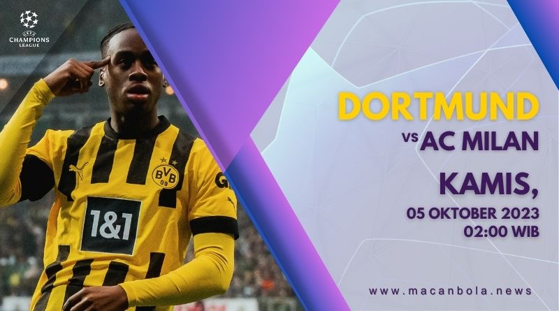 Pertandingan Borussia Dortmund vs AC Milan Malam ini